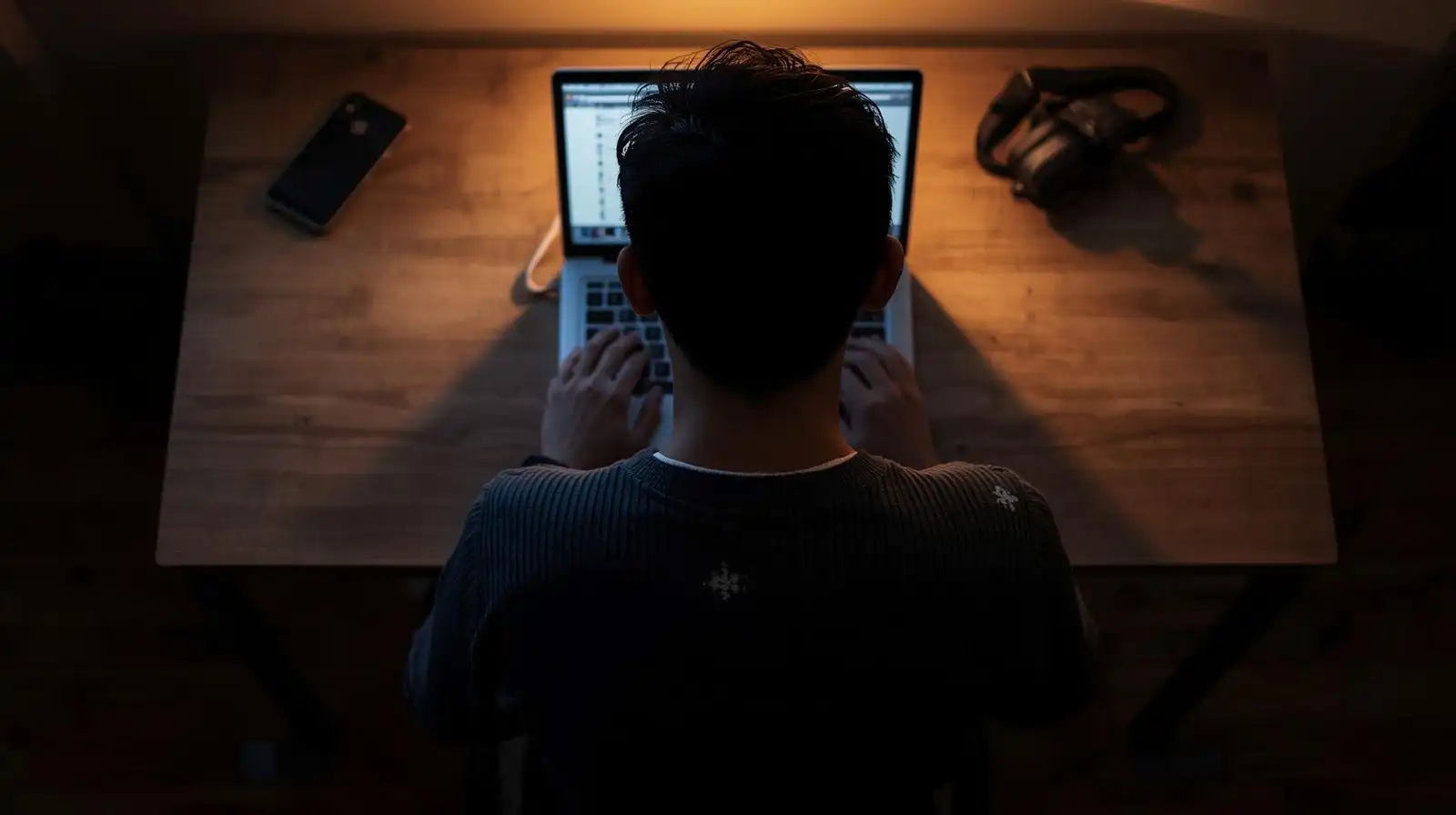 Man in wheelchair working on laptop symbolizing hope and purpose.
